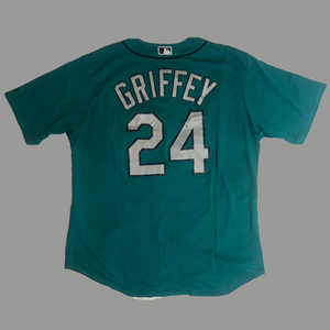Ken Griffey Jr. Seattle Mariners Vintage 
Majestic Baseball Jersey